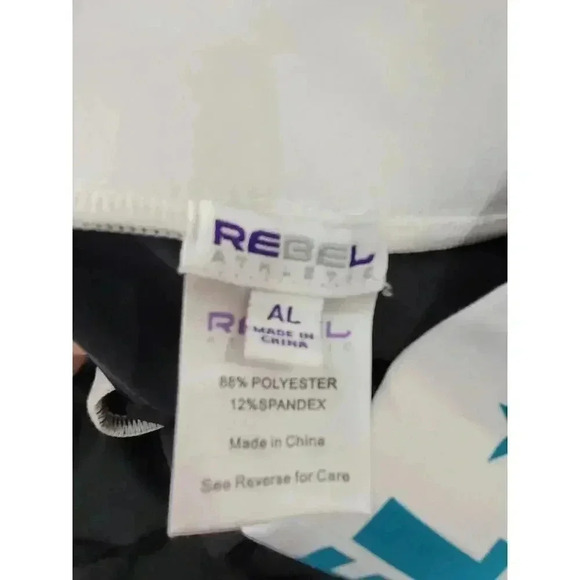 Rebel Athletic Crop shirt and leggings size AL gymnastic and dance #7 - Picture 4 of 4